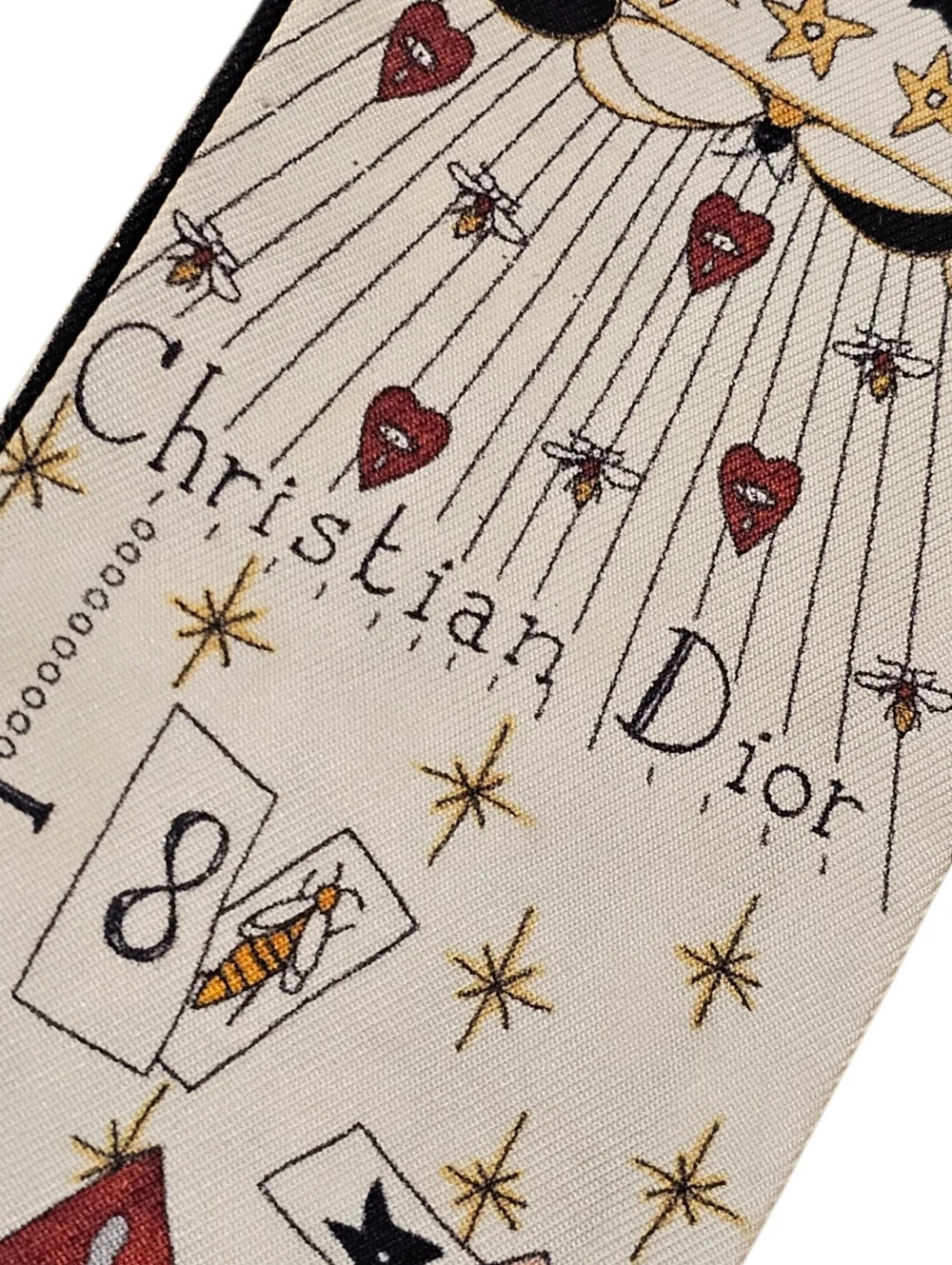 Christian Dior L'Etoile Tarot Mitzah Silk Bandeau Scarf - Picture 7 of 16